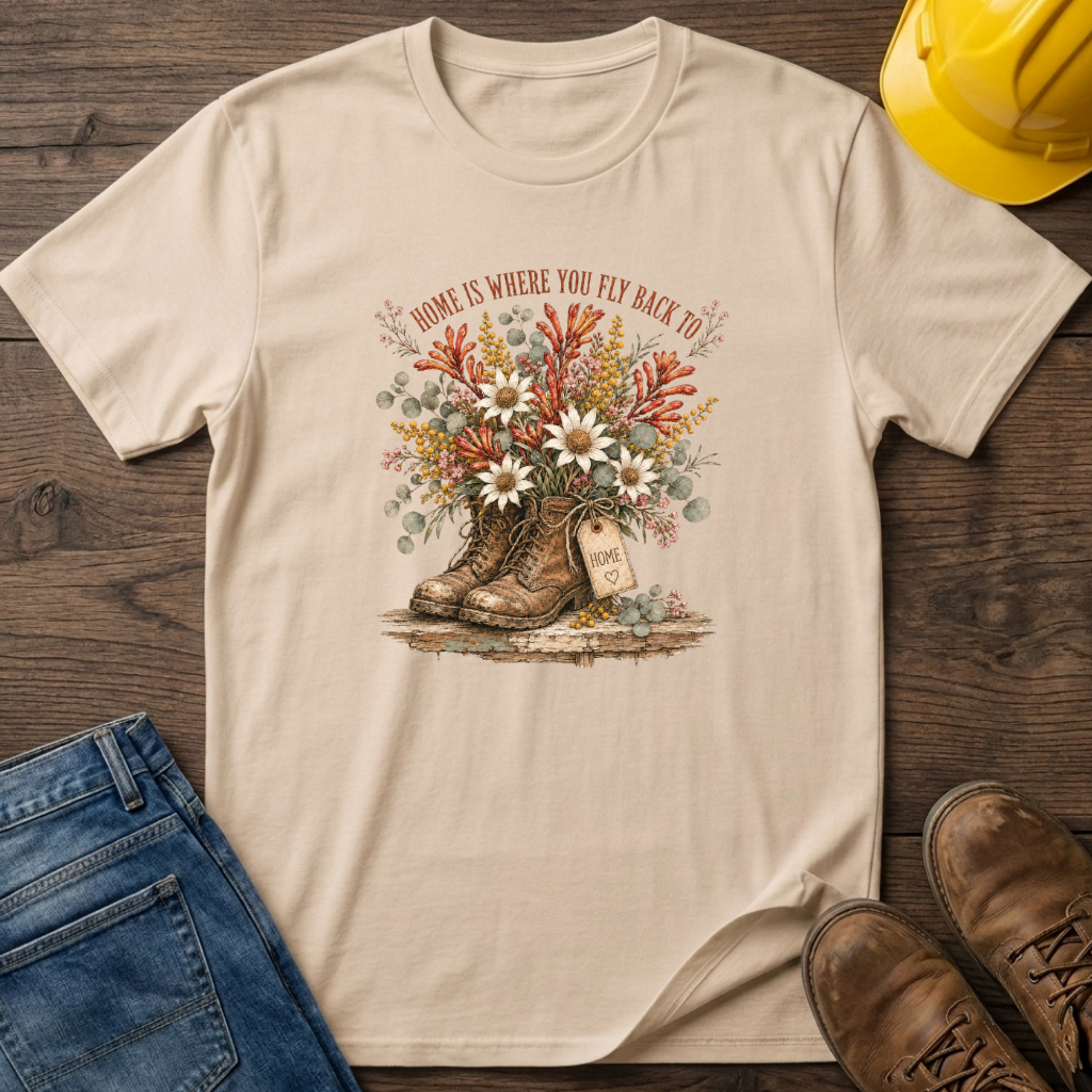 Home Is Where You Fly Back To T-Shirt