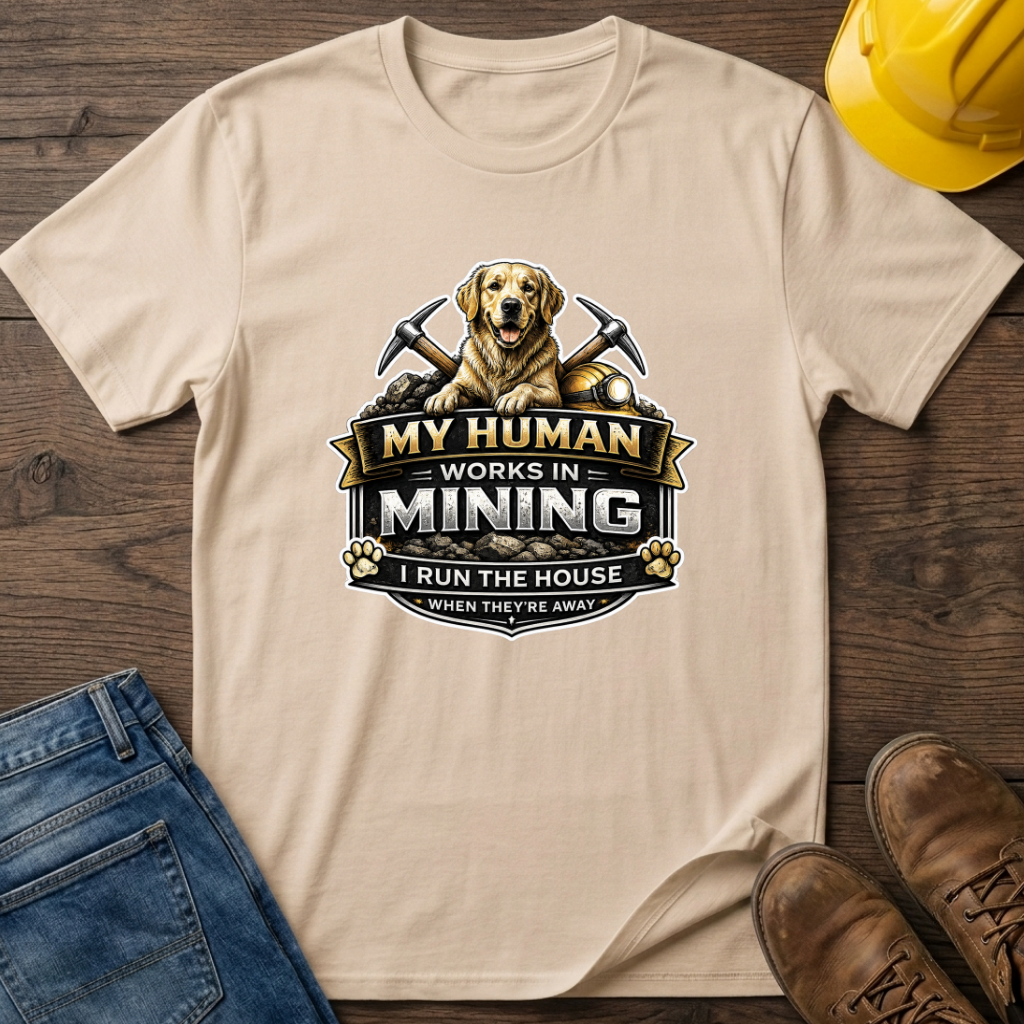 I Run The House - Dog T-Shirt