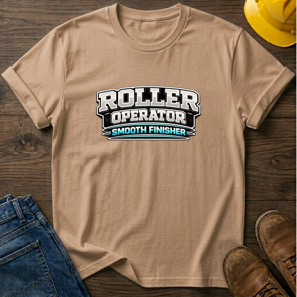 Roller Operator Smooth Finisher T-Shirt