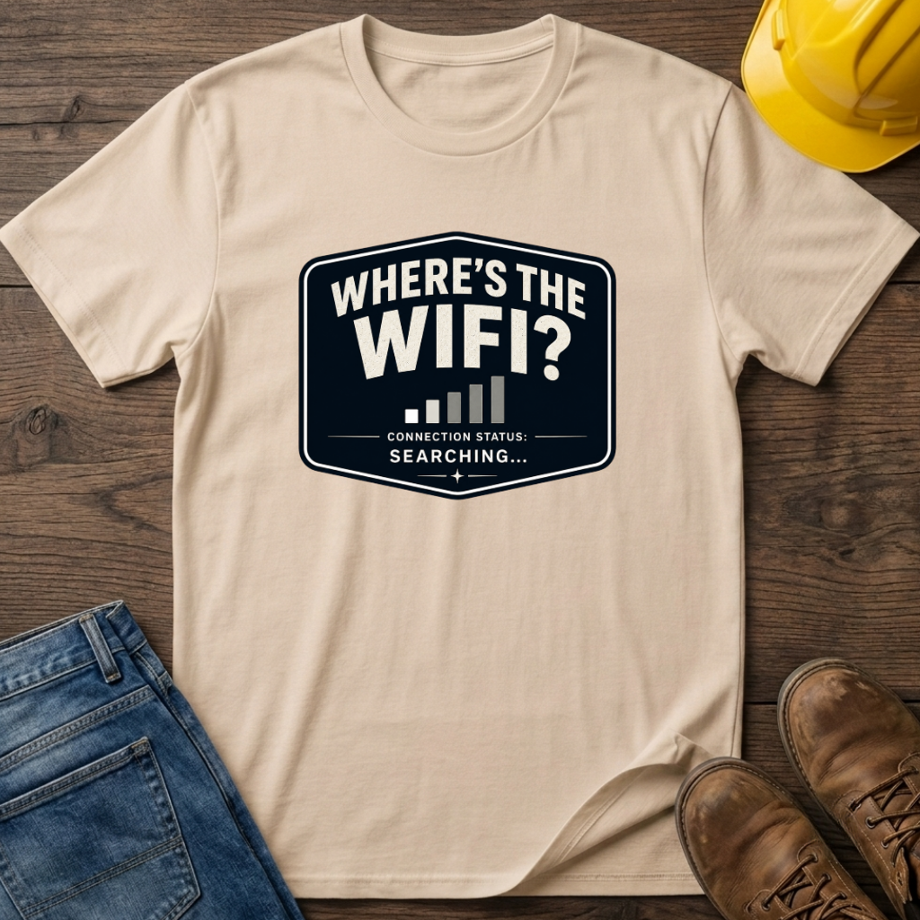 Where's The Wifi T-Shirt
