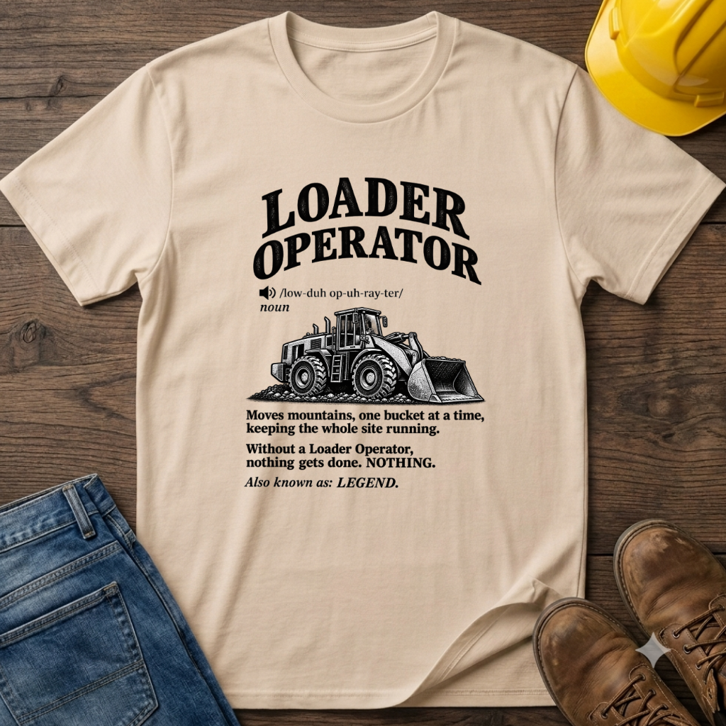Loader Operator Definition #2 T-Shirt