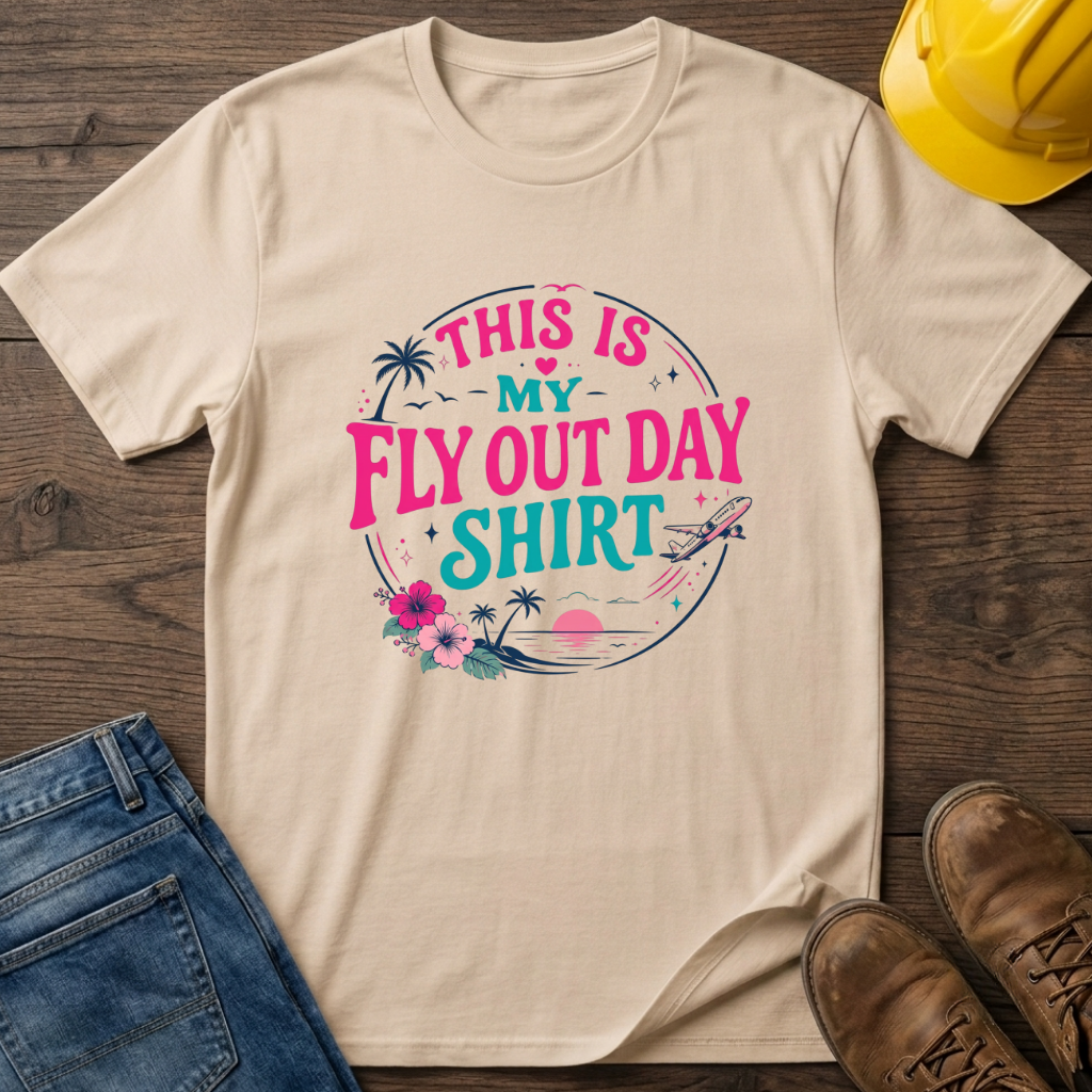 Fly Out Day Shirt Pink T-Shirt