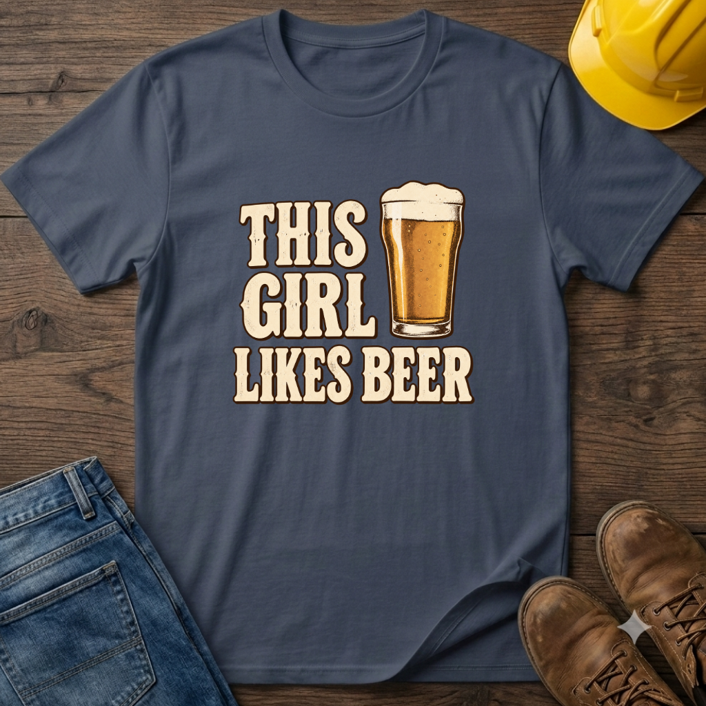 This Girl Likes Beer T-Shirt