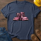 Pink Work Boots T-Shirt