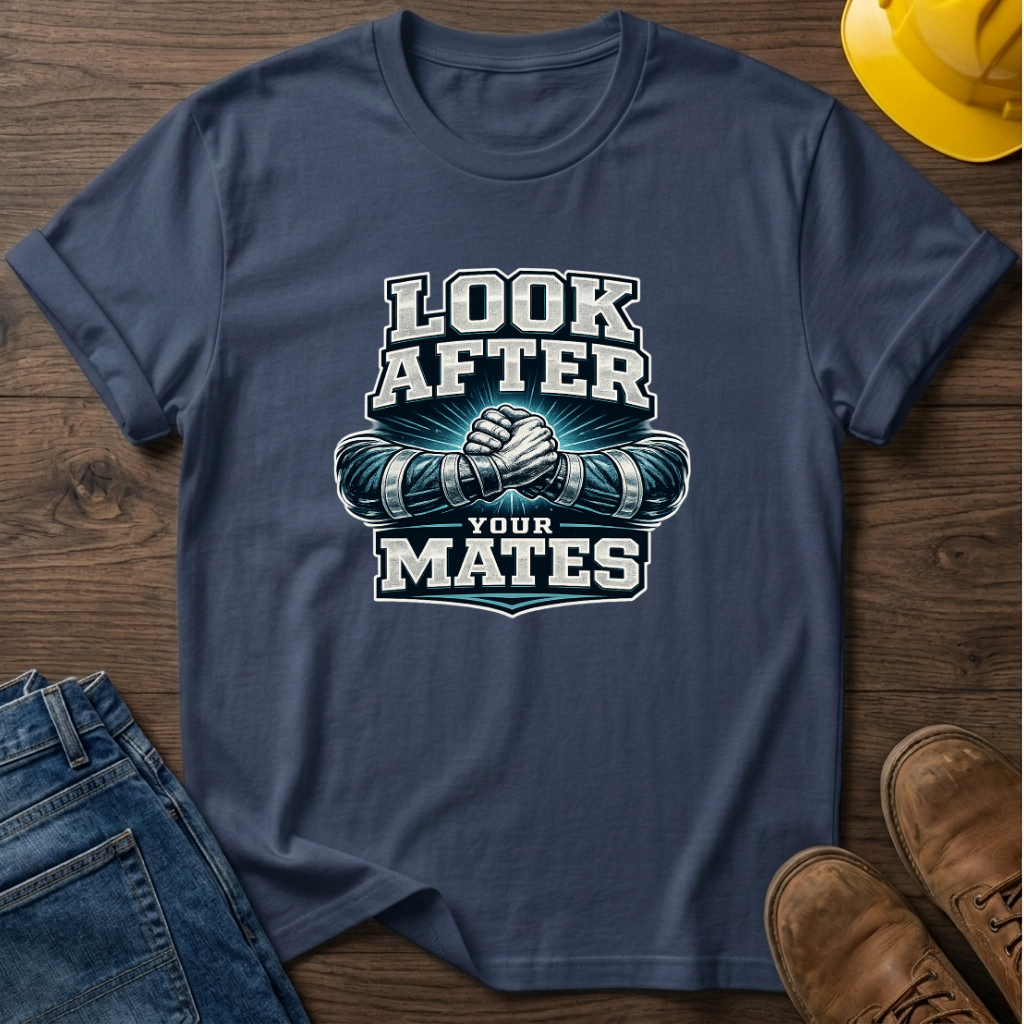 Look After Your Mates Dark T-Shirt