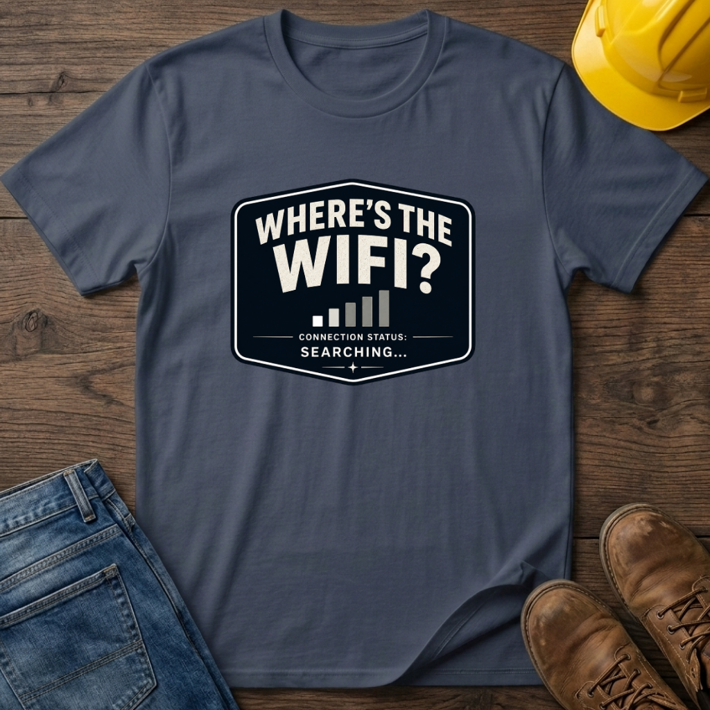Where's The Wifi T-Shirt