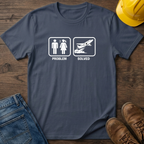 Problem Solved Fly Out Day T-Shirt