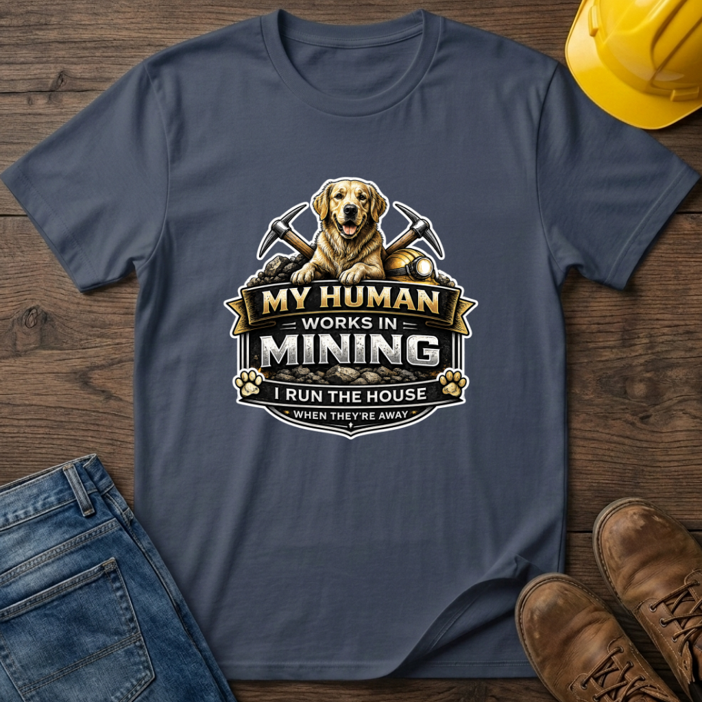 I Run The House - Dog T-Shirt