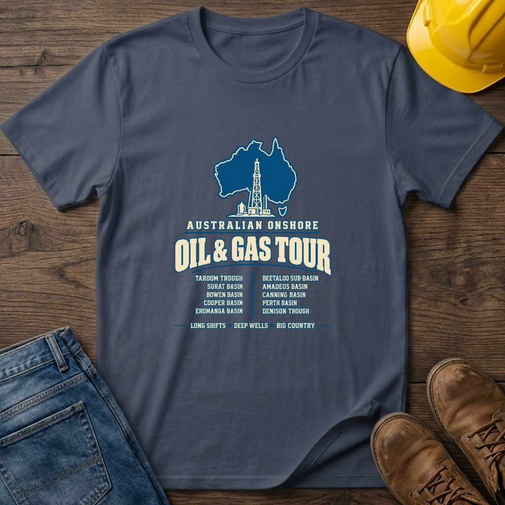 AUS Onshore Oil & Gas Tour T-Shirt