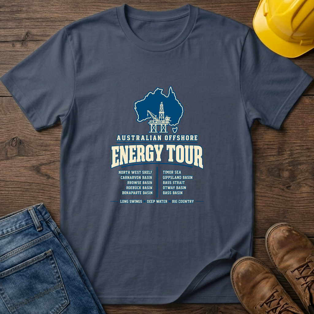 AUS Offshore Energy Tour T-Shirt