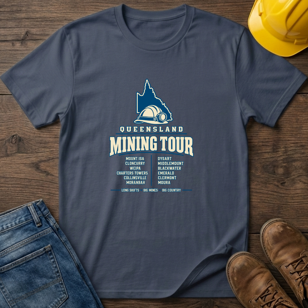 Queensland Mining Tour T-Shirt