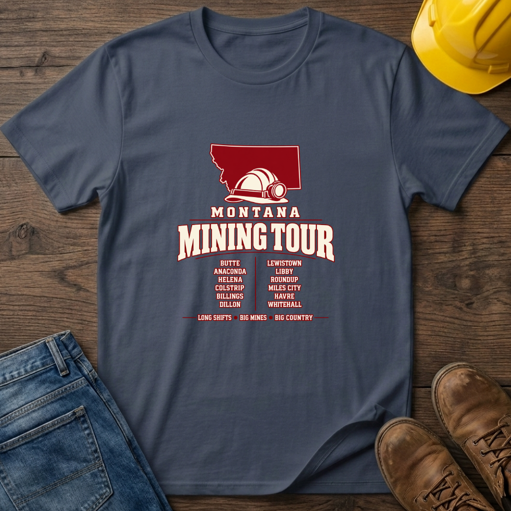 Montana Mining Tour T-Shirt