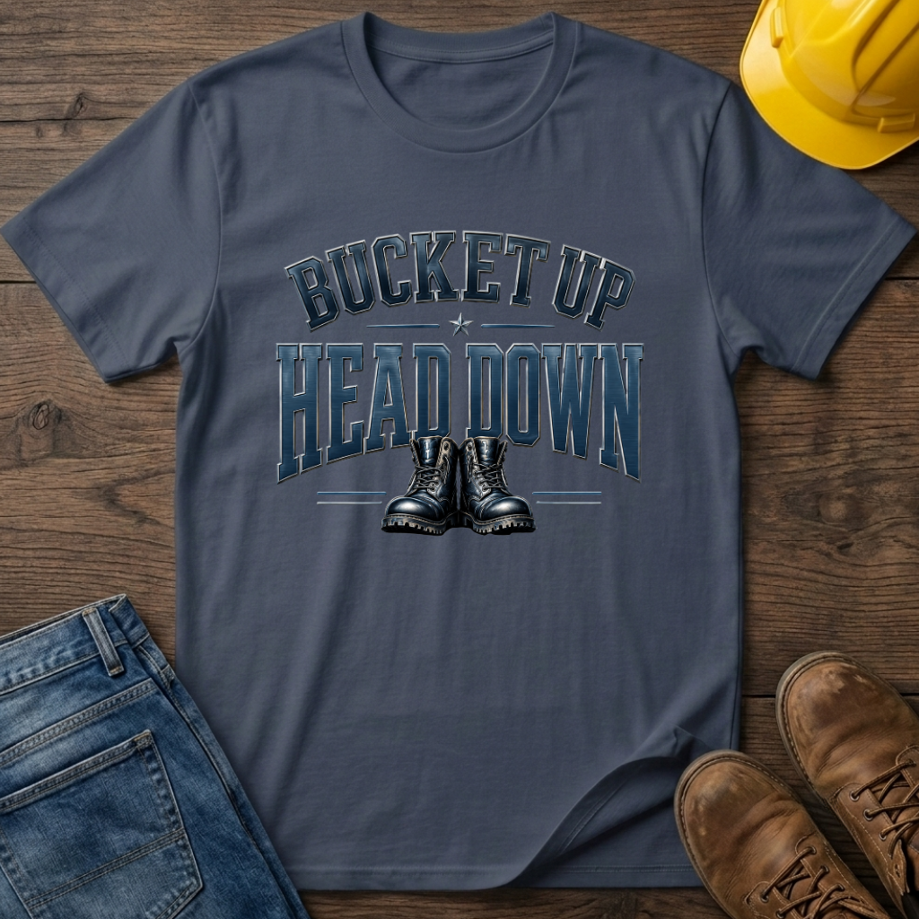 Bucket Up Head Down T-Shirt