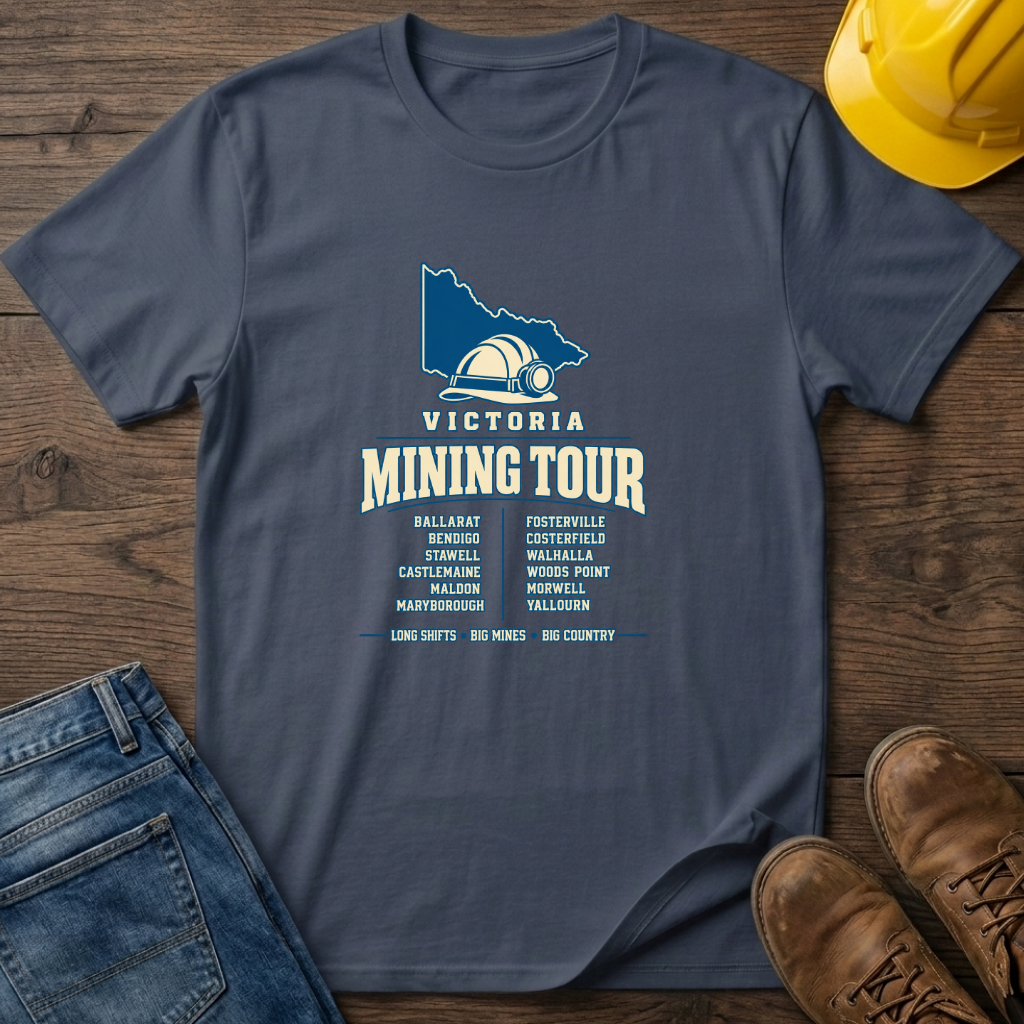 Victoria Mining Tour T-Shirt