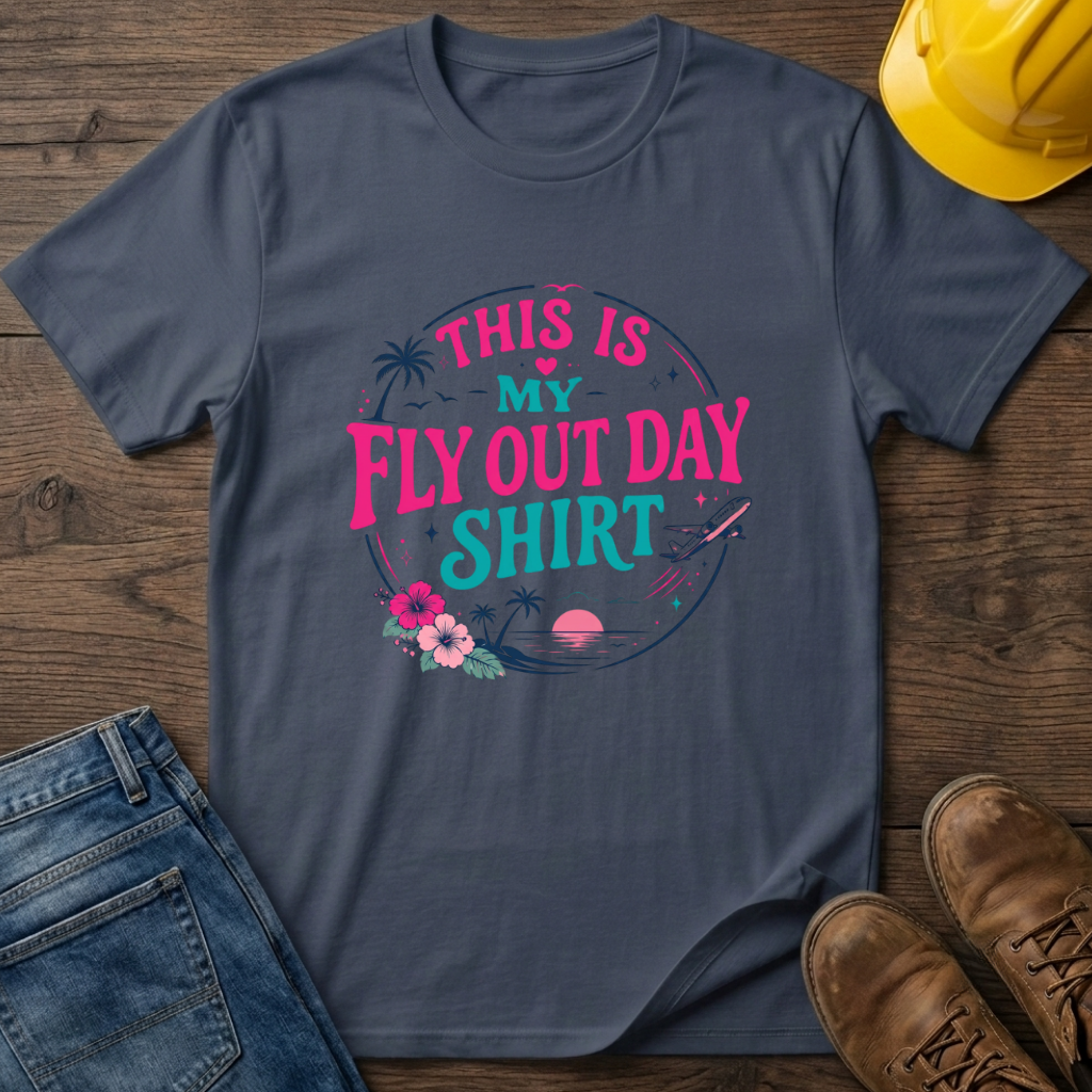 Fly Out Day Shirt Pink T-Shirt