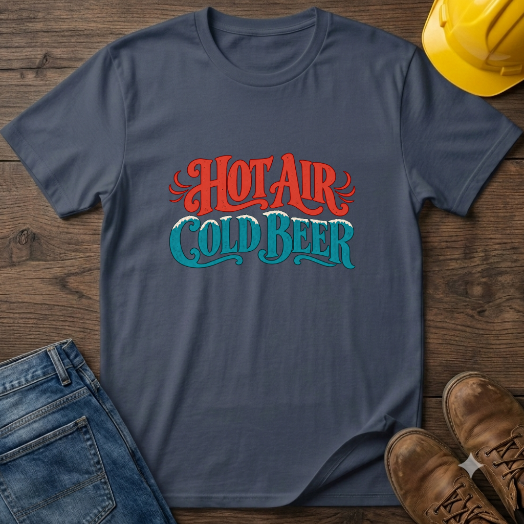 Hot Air Cold Beer T-Shirt