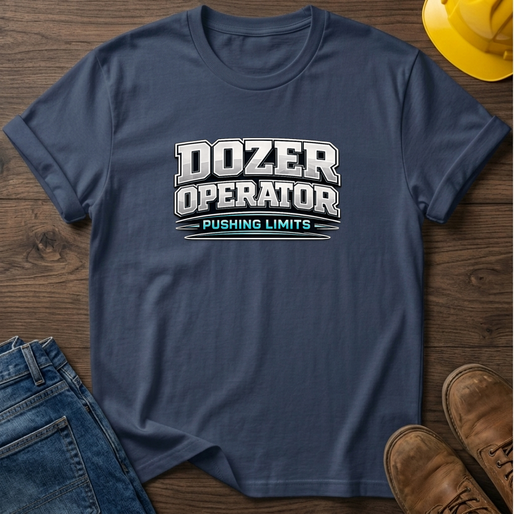 Dozer Operator Pushing Limits T-Shirt