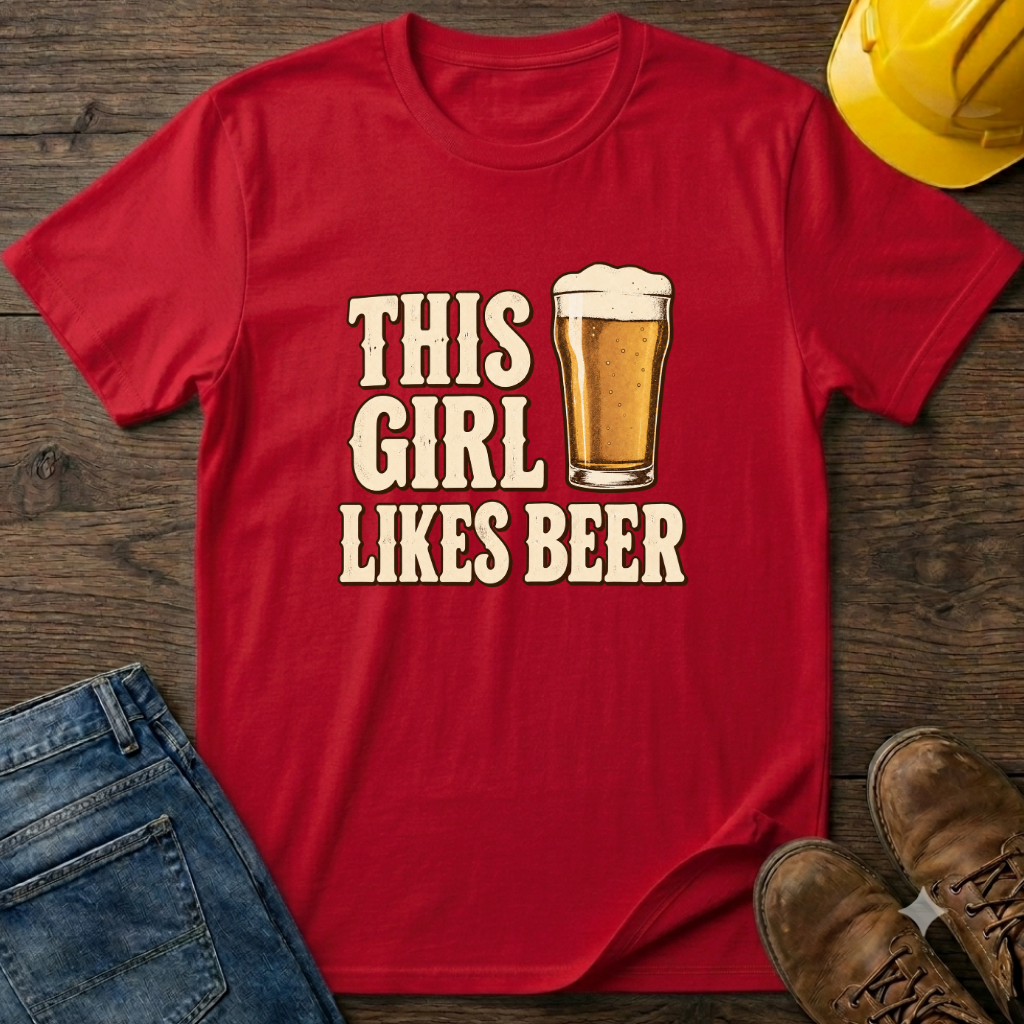 This Girl Likes Beer T-Shirt