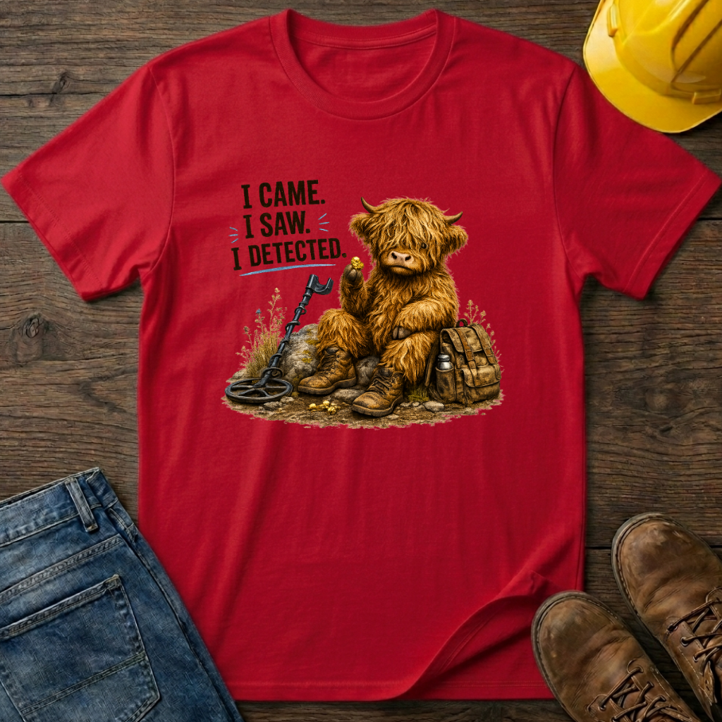 I Came I Saw I Detected T-Shirt