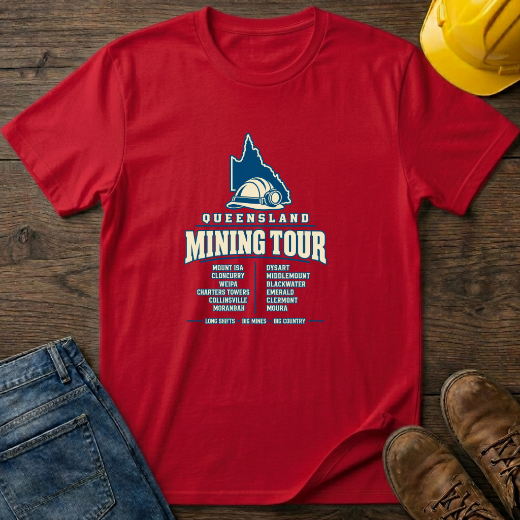 Queensland Mining Tour T-Shirt