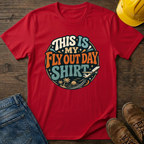 Fly Out Day Shirt Circle T-Shirt