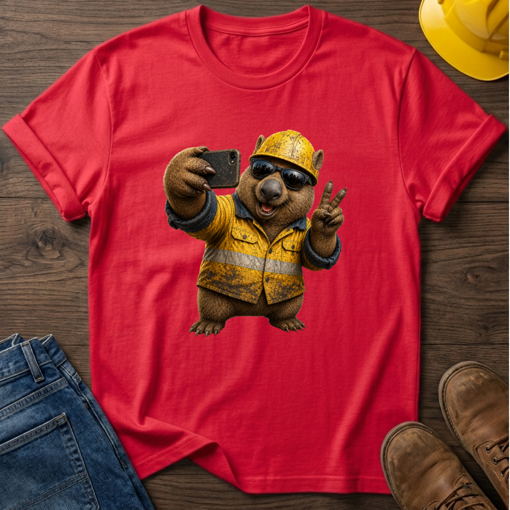 Wombat Selfie T-Shirt