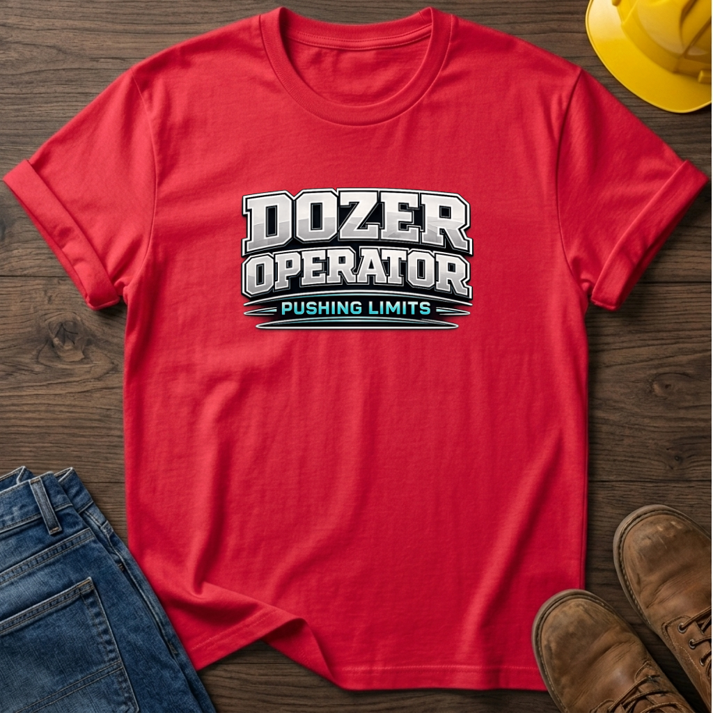 Dozer Operator Pushing Limits T-Shirt