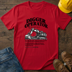 Digger Operator Definition #3 T-Shirt