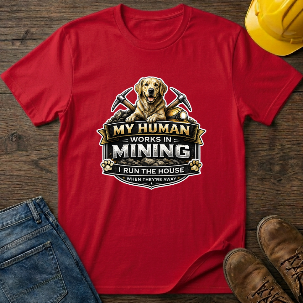 I Run The House - Dog T-Shirt