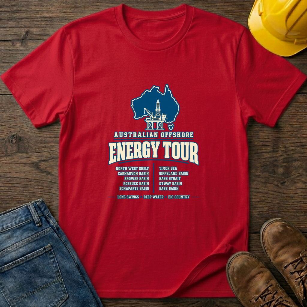 AUS Offshore Energy Tour T-Shirt