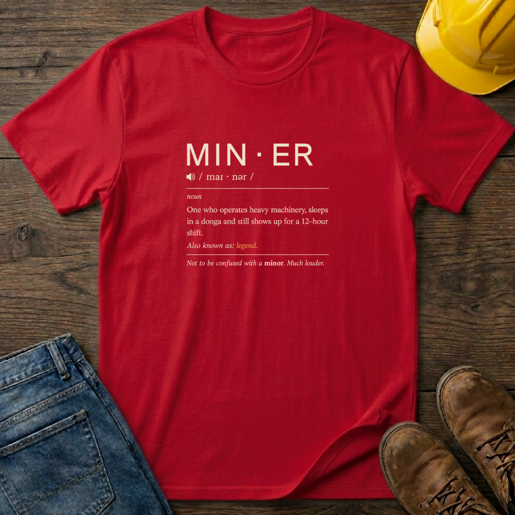 Miner Definition T-Shirt