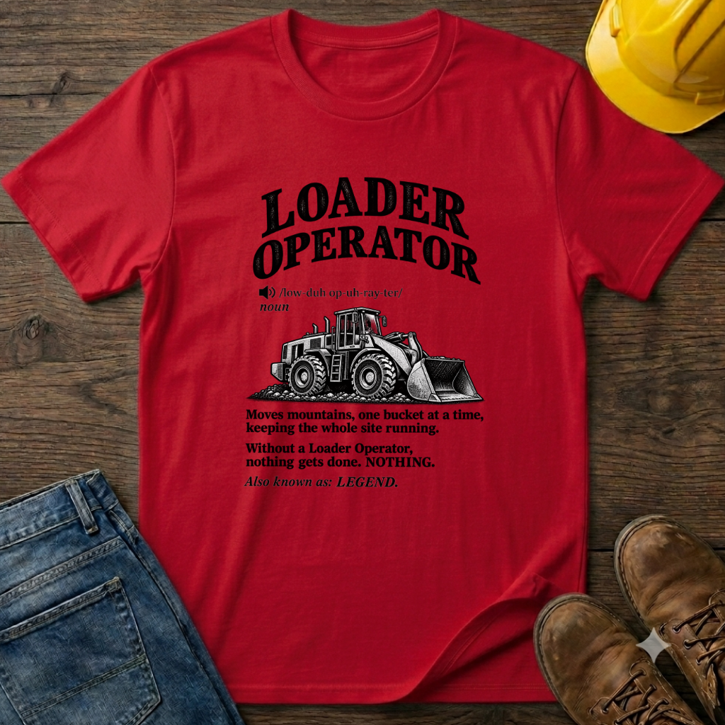 Loader Operator Definition #2 T-Shirt