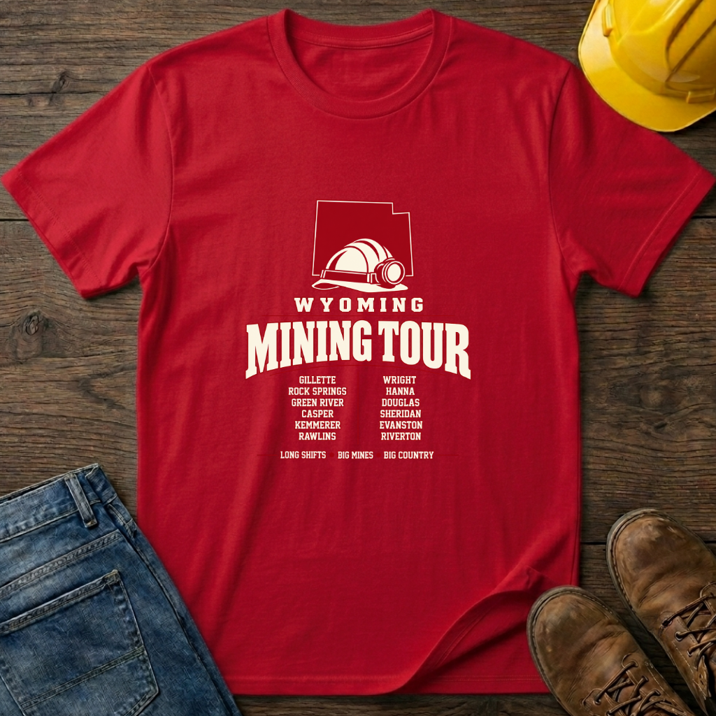 Wyoming Mining Tour T-Shirt