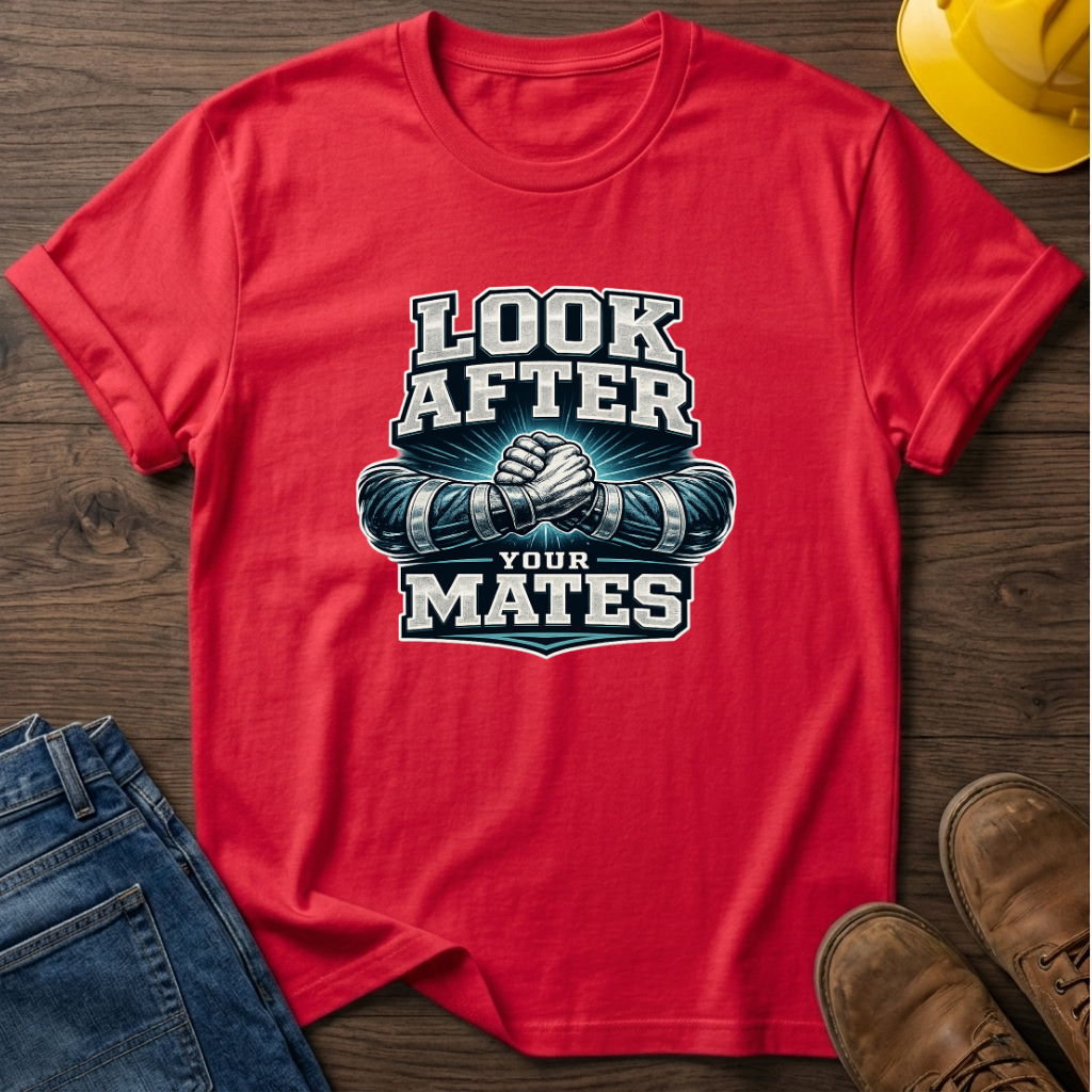 Look After Your Mates Dark T-Shirt