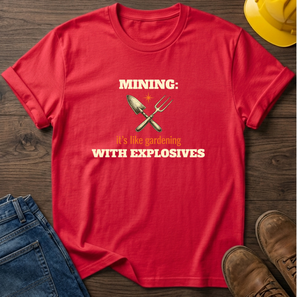 Mining Like Gardening T-Shirt