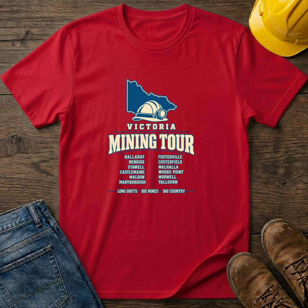 Victoria Mining Tour T-Shirt