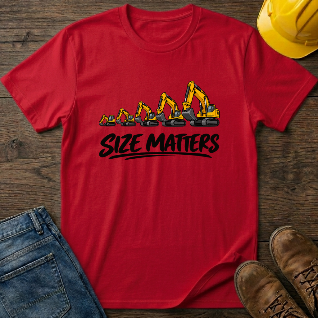 Size Matters Digger T-Shirt