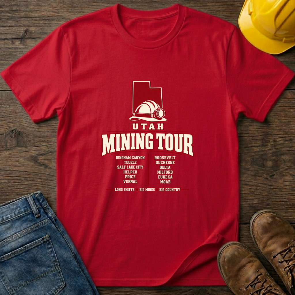 Utah Mining Tour T-Shirt