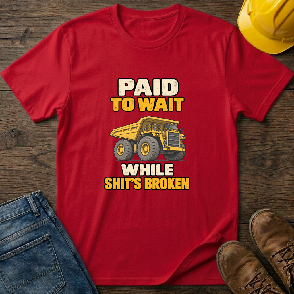 Paid To Wait T-Shirt