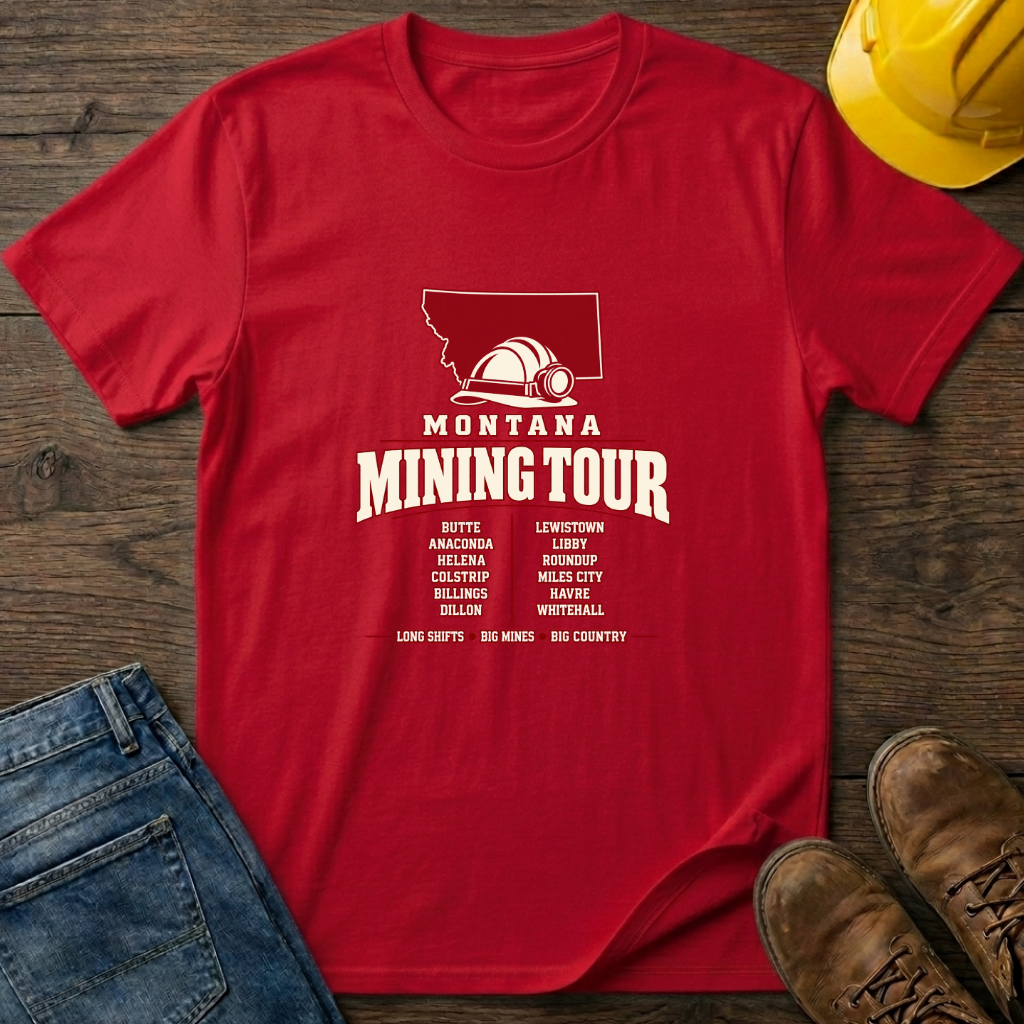 Montana Mining Tour T-Shirt