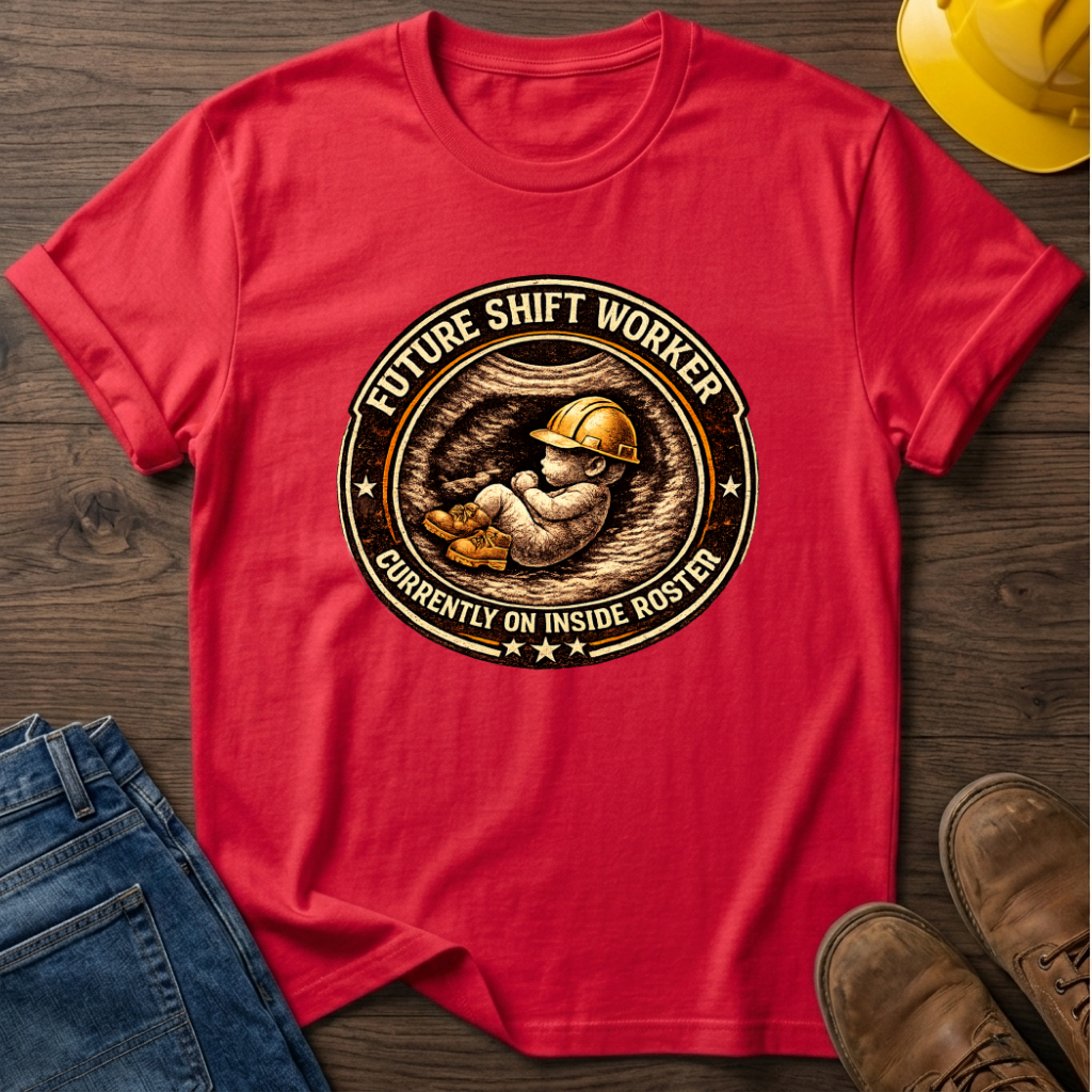 Future Shift Worker Inside T-Shirt
