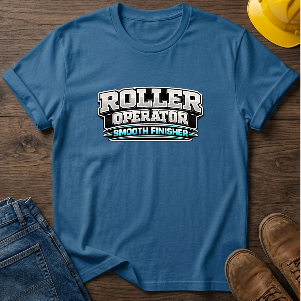 Roller Operator Smooth Finisher T-Shirt