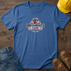 Dirty Boots Club Logo Pink T-Shirt