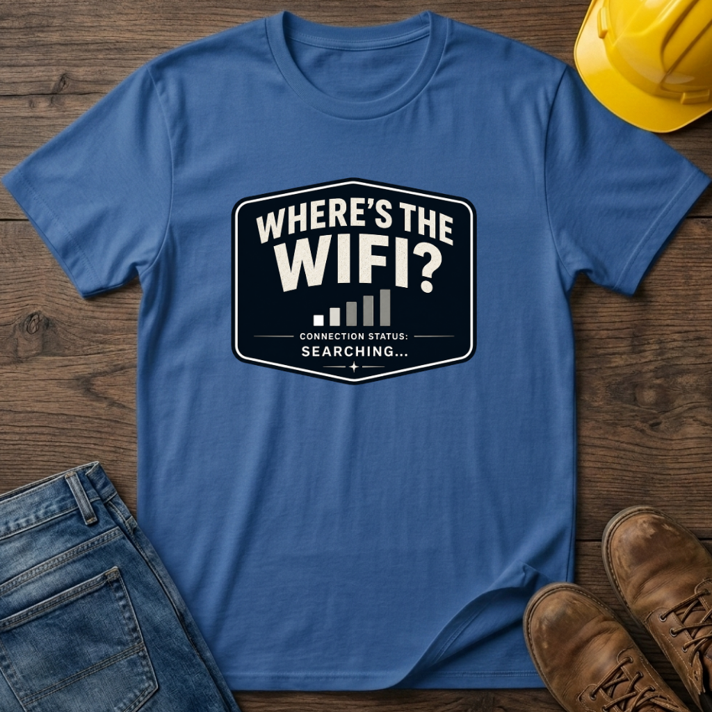 Where's The Wifi T-Shirt