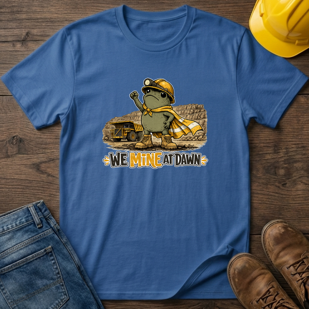 We Mine At Dawn T-Shirt