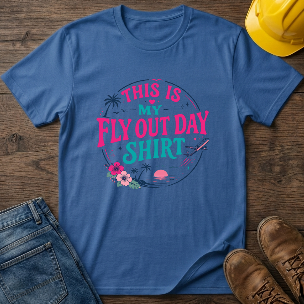Fly Out Day Shirt Pink T-Shirt