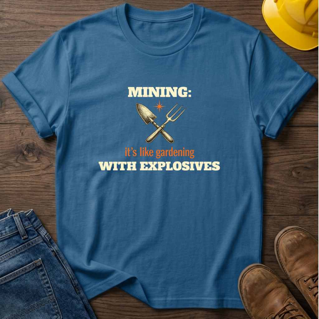 Mining Like Gardening T-Shirt