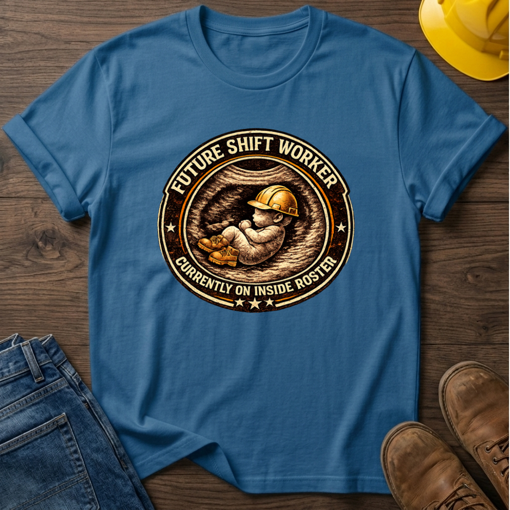 Future Shift Worker Inside T-Shirt