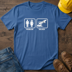 Problem Solved Fly Out Day T-Shirt