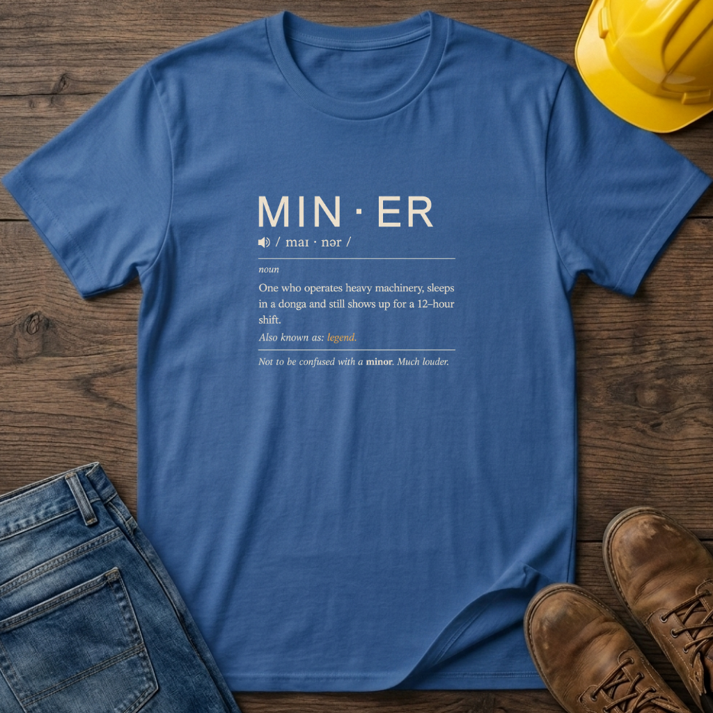 Miner Definition T-Shirt
